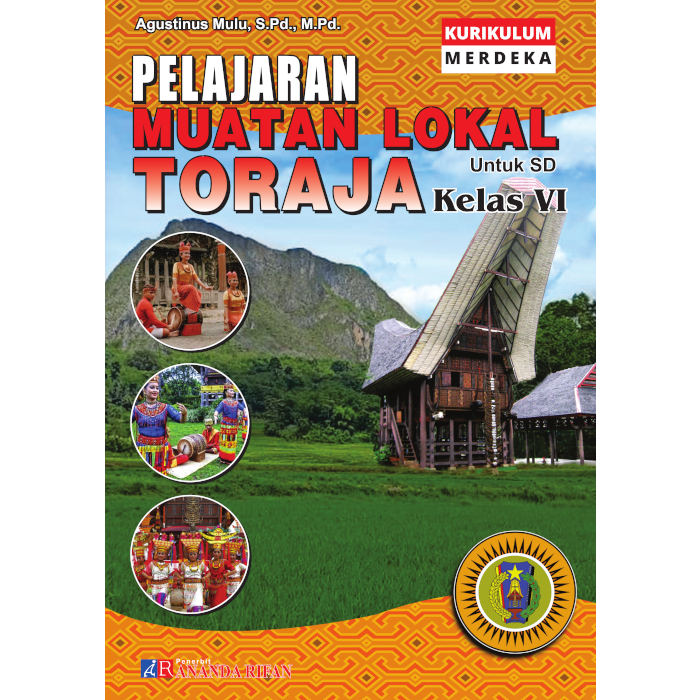 Pelajaran Muatan Lokal Toraja untuk SD/MI Kelas VI